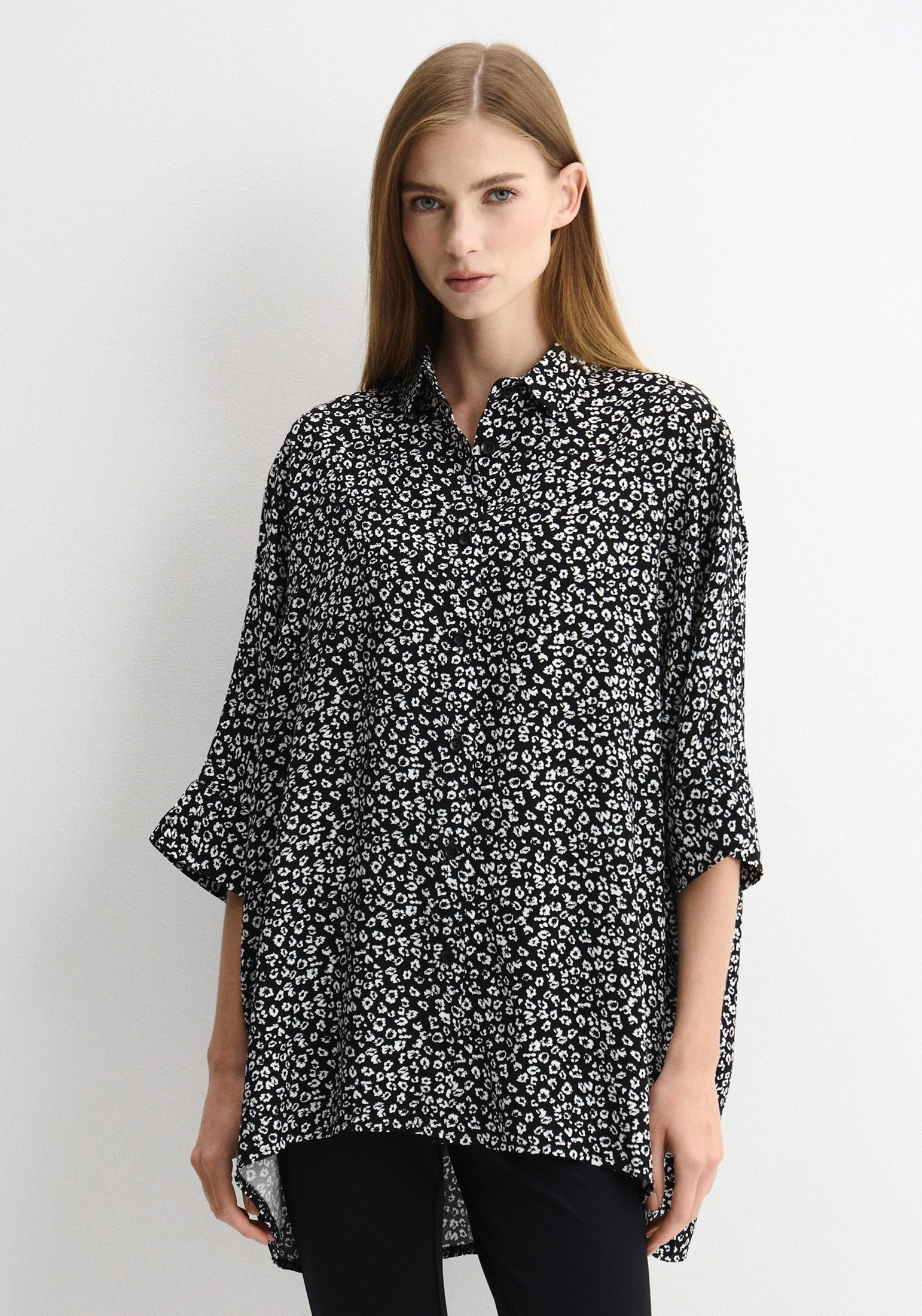 01-черный белый